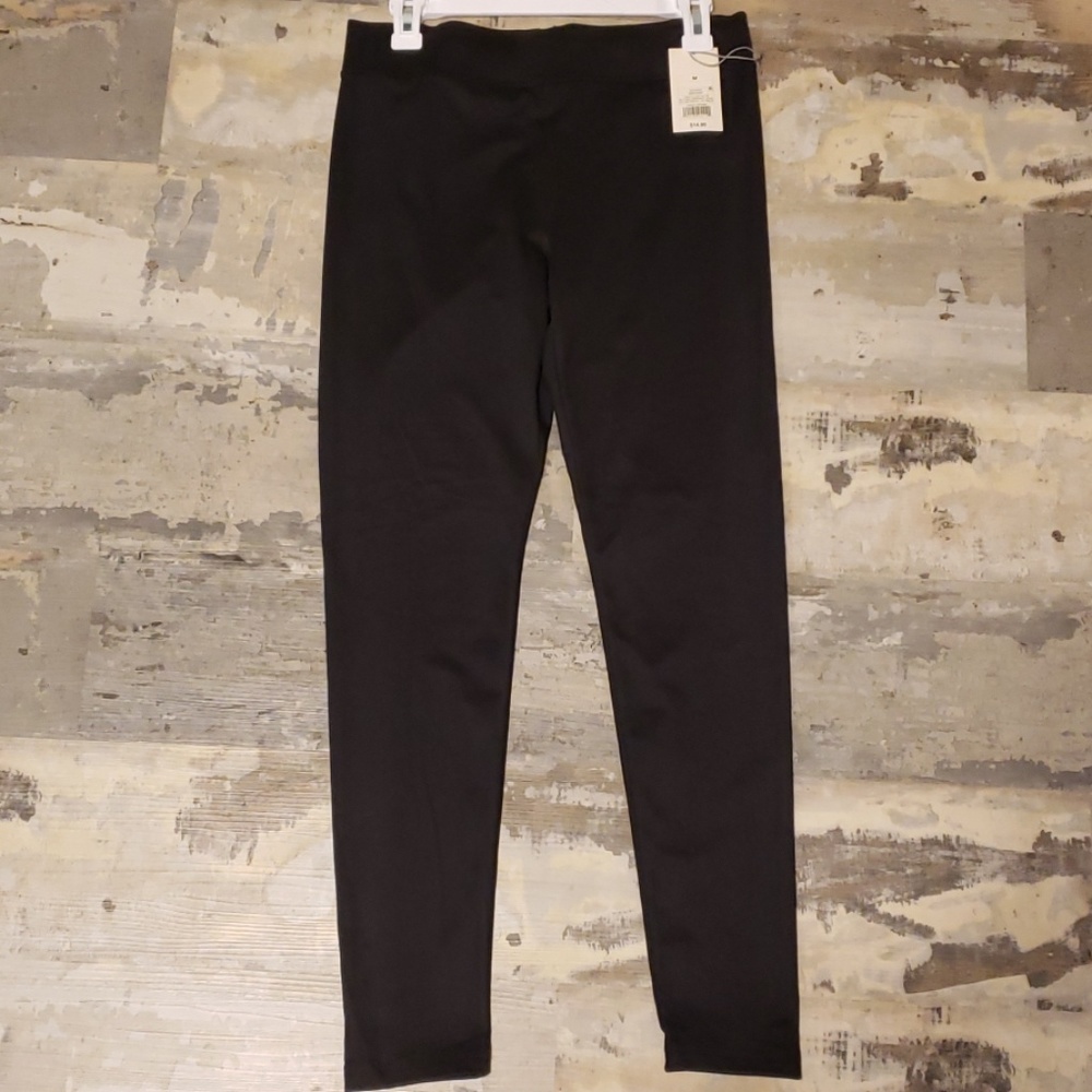 Womens A New Day Black Leggings Size M